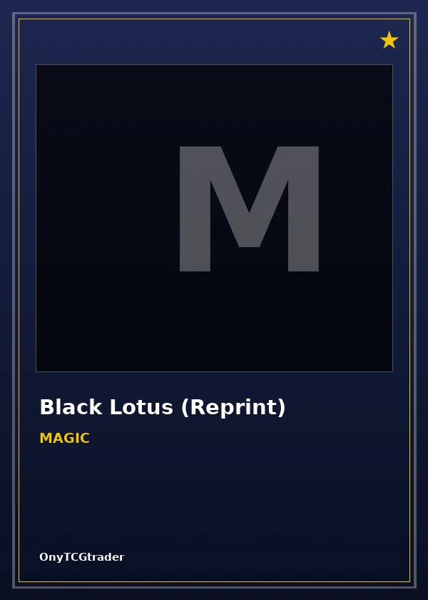 Black Lotus (Reprint)