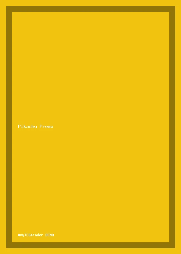 Pikachu Promo