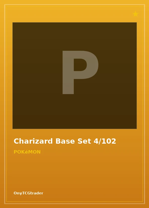 Charizard Base Set 4/102